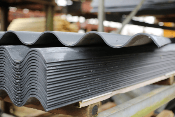 Vezelcement golfplaten